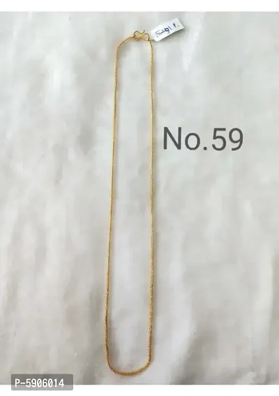 Beautiful Slim Gold Plated Chain For Girls