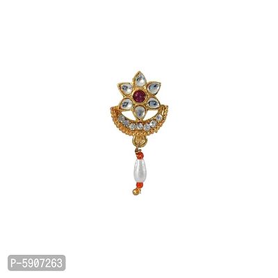 Traditional Ethnic Bridal Nose Ring/Nath