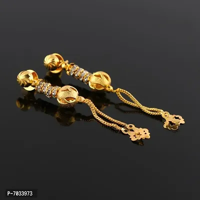 New Trendy Style Gold Plated Sui Dhaga Earring For Women And Girls