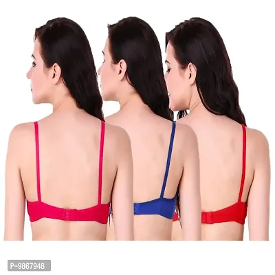 Body Lable komal Bra.Moulded,Double Cup and Full Cup Bra Pack of 3 Pieces (34)-thumb3