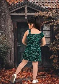 Girls Sequence Velvet Party Dress-thumb2