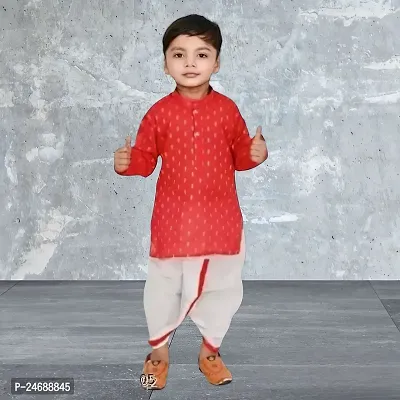 Traditional panjabi dhoti set for boys