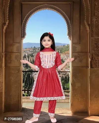 Princess Fancy Girls Anarkali kurti  Dresses-thumb0