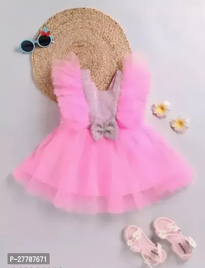 Princess Fancy  Pink Girls Frock Dresses