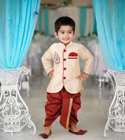 Boys Festive Party Dhoti Kurta Set