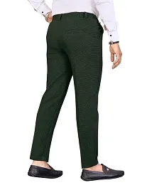 Classic Cotton Solid Casual Trousers for Men-thumb3