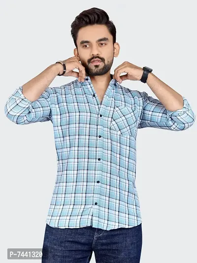 Classic Cotton Striped Casual Shirts for Men