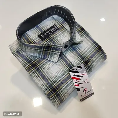 Classic Cotton Printed Mens Casual Shirts