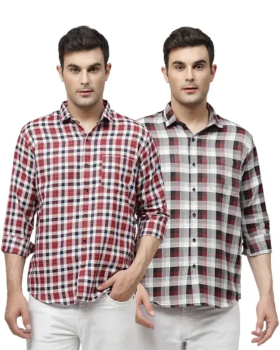 Premium Cotton Printed Casual Shirts For Men