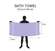 Stylish Cotton Solid Towel-thumb1