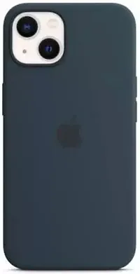Back Cover for Apple iPhone 13  (Blue, Silicon, Pack of: 1)-thumb2