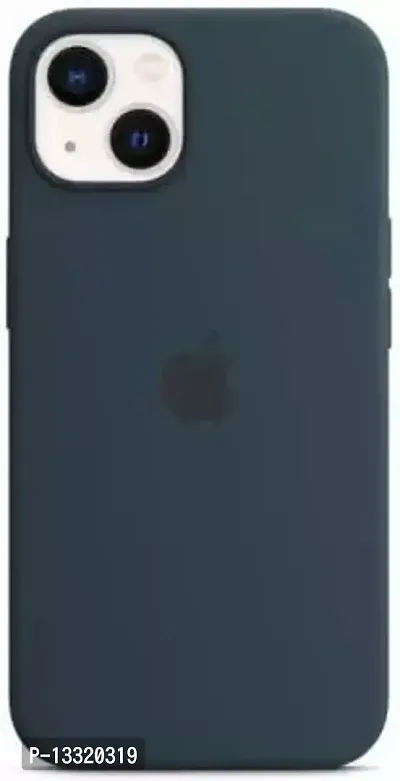 Back Cover for Apple iPhone 13  (Blue, Silicon, Pack of: 1)-thumb3