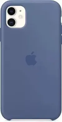 Back Cover for Apple iPhone 12  (Blue, Silicon)-thumb2
