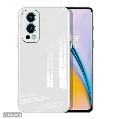 Back Cover for OnePlus Nord 2 5G  (White)-thumb0