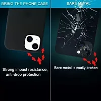 Back Cover for Apple iPhone 13  (Black, Silicon, Pack of: 1)-thumb4