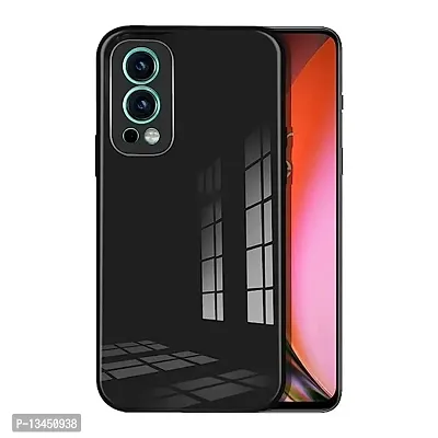 Back Cover for OnePlus Nord 2 5G  (Black)