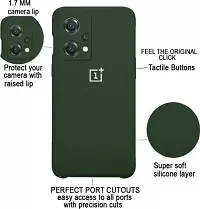 Back Cover for OnePlus Nord CE 2 Lite 5G  (Green, Silicon)-thumb2