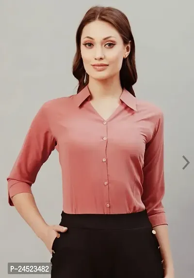 Classic Cotton Blend Shirt  Tops, Tees  Shirts For Women