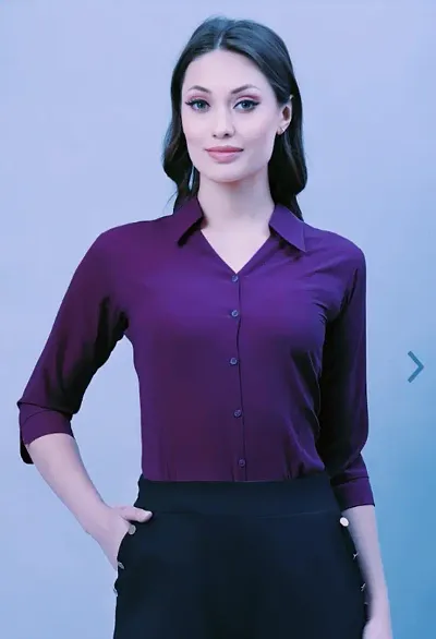 Solid Shirt For Women