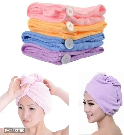 Latest Cotton 300 GSM Bath Towel Set Pack of 4 (assorted color)