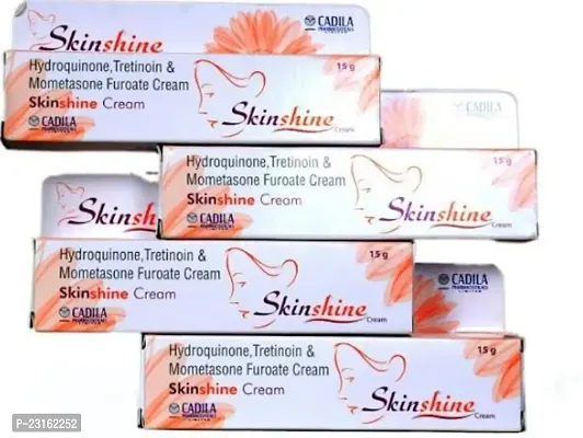 Skkin Shine Cream for Scars, Pimples, Acne, Burn Marks, 15g each (Pack of 4)| Sidhpursh Unisex Face Cream-thumb0