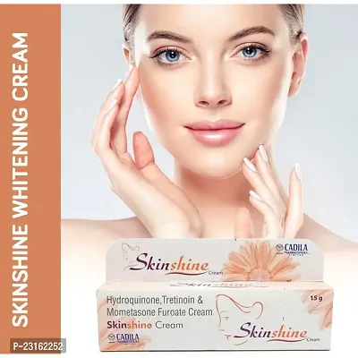 Skkin Shine Cream for Scars, Pimples, Acne, Burn Marks, 15g each (Pack of 4)| Sidhpursh Unisex Face Cream-thumb2