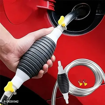 fuel transfer pumps syphon pump for gas syphon hand pump fuel transfer pump for Gas Gasoline Petrol Diesel Oil Liquid Water Fish Tank with 2M Syphon pump for gas fuel transfer pump car pump-thumb0