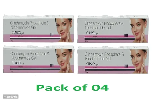 Clinsol - Tube of 15g Gel ( pack of 04)