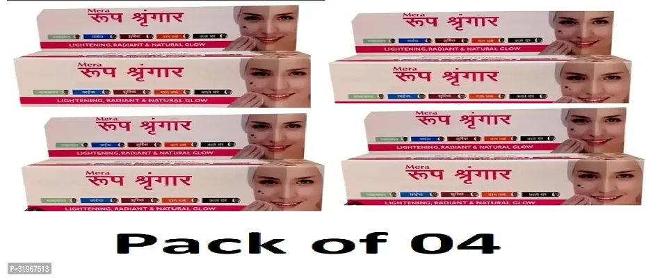 Roop Shringar Face Cream Fair And Glow ( Pack of 4)