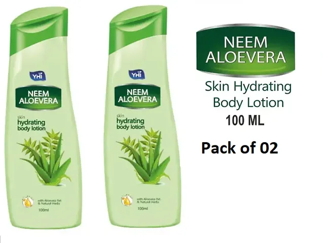 Neem Aloevera Skin Hydratingg Body Lotion (100 Ml)  Deep Moisturizer  (Pack of 2 )