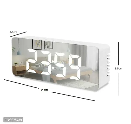 Digital Plastic Table Alarm Clock-thumb5