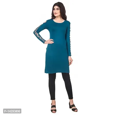 Kanchan World Cotton Kurtis for Women Side Work-thumb2