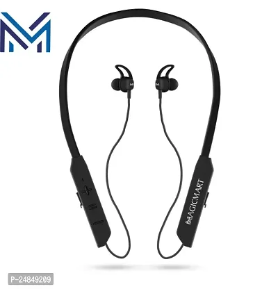 MAGICMART BT Max Neckband HD Sound Quality  Stereo Bass With Vibration Bluetooth Headset-thumb0