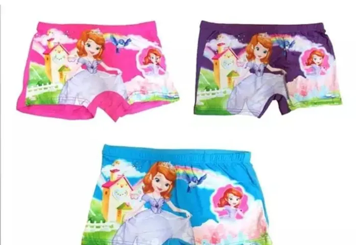 Comfortable Blend Panties For Girls Pack Of 3