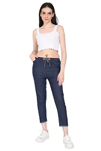 EZIA OUTFIT Women's Relaxed Fit Jogger (Blue)-thumb4