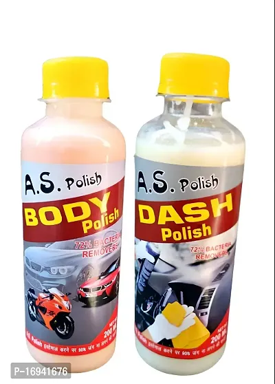AS Auto Car DashBoard /Car, Bike Body Polish  Multiple Use Polish (Pack of 1)