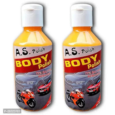 A S AUTO Paste Car Polish Gel |200 ml Pack for Car Gel |Suitable for Body, Bumper, Leather, Exterior |Restores and Revives Exterior Shine |All-in-One Car Polish Gel Solution |Versatile Car Polish Sol