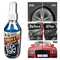 Liquid Polish |Tyre, Bumper, Leather, Exterior Liquid Polish |All-in-One |200 ml Pack for Convenient Application |High-Quality Liquid Tyre Polish |Effective for Car Exterior Surfaces |Long-Lasting Pro-thumb3