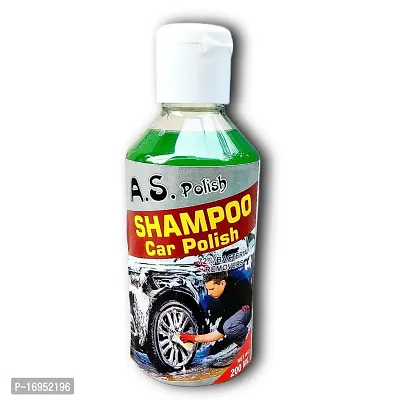 Car  Bike Shampoo | Concentrated liquid to Clean  Shine Painted Surface Car Washing Liquid  (200 ml)-thumb0