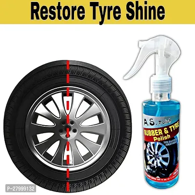 Liquid Polish Tyre, Bumper, Leather, Exterior Liquid Polish 200 ml Pack-thumb0