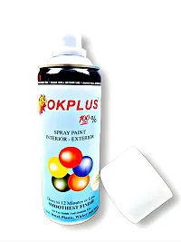OKplue Multi Purpose White Sprey Paint 400mi . Pack of 1-thumb3
