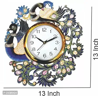 Designer Plastic Analog Wall Clock-10X1.5X10 inches-thumb0