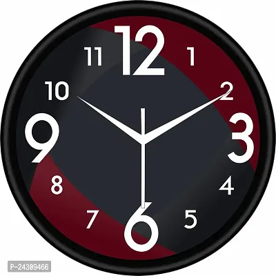 Designer Plastic Analog Wall Clock-10X1.5X10 inches-thumb0