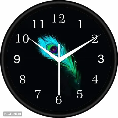 Designer Plastic Analog Wall Clock-10X1.5X10 inches-thumb0