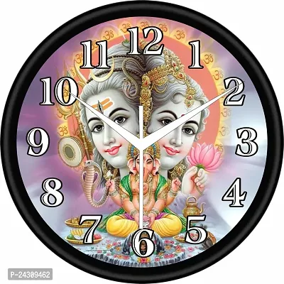 Designer Plastic Analog Wall Clock-10X1.5X10 inches-thumb0