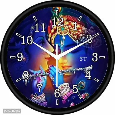 Designer Plastic Analog Wall Clock-10X1.5X10 inches-thumb0