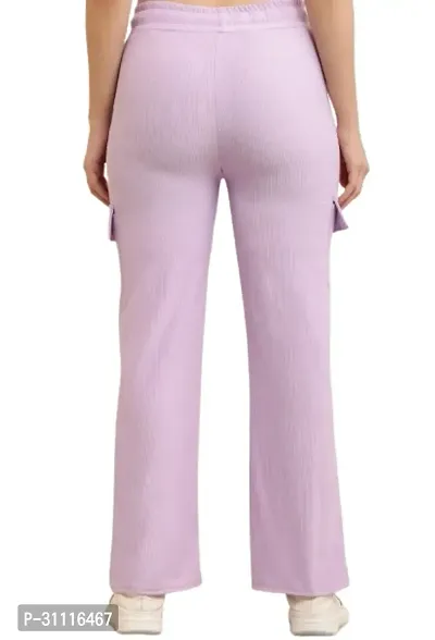 Fashionable bell bottom jogger for ladies (pack of one)-thumb2