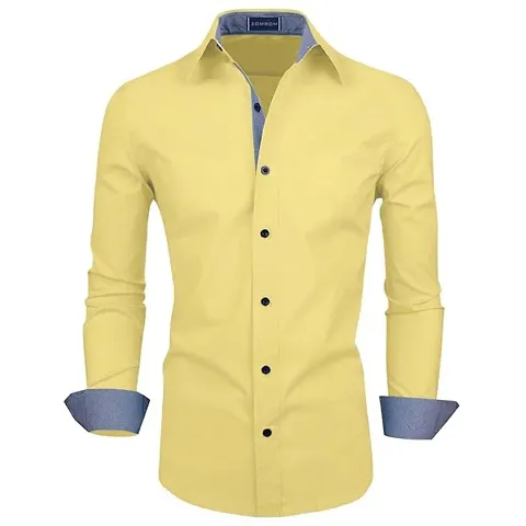 Best Selling Cotton Blend Long Sleeves Casual Shirt 