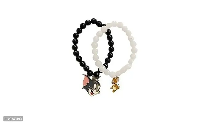 Stylish Tom And Jerry Crystal Bracelet For For Women And Men-thumb4