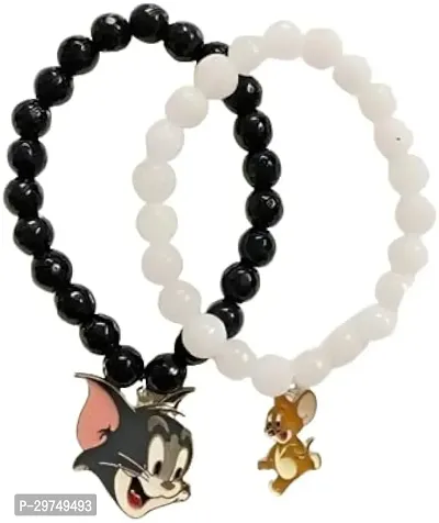 Stylish Tom And Jerry Crystal Bracelet For For Women And Men-thumb3